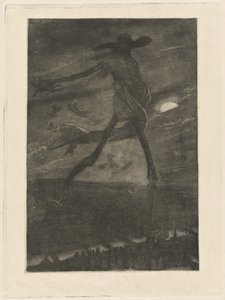 Satan Setí Tare od Félicien Rops