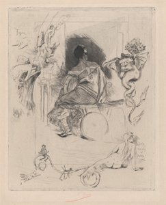 Poslední Maja, druhá polovina 19. století. od Félicien Rops