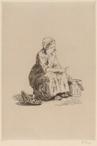 Malá škrabka na brambory Malá škrabka na brambory. od Félicien Rops