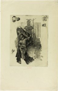 Skromnost Sodomy od Félicien Rops