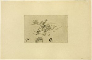 Toaleta, II od Félicien Rops