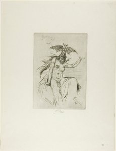 Bojovník od Félicien Rops