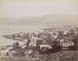 Beirut. Viděno z American College, ca. 1870. od Félix Bonfils
