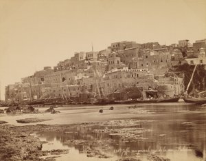 Jaffa, celkový pohled od moře - Palestina od Félix Bonfils
