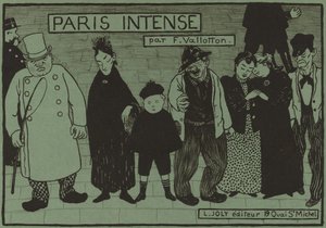 Obal alba pro "Paris Intense" od Félix Vallotton
