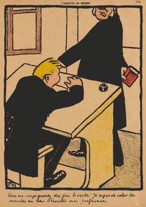 Zločiny a tresty XVII, 774: Budete konjugovat od Félix Vallotton