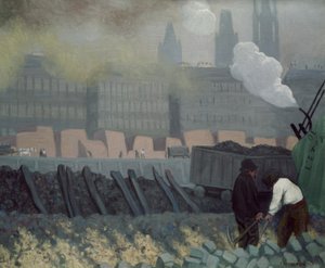 Přístav Rouen od Félix Vallotton