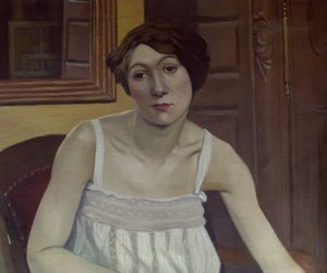 Portrét ženy v polopostavě od Félix Vallotton