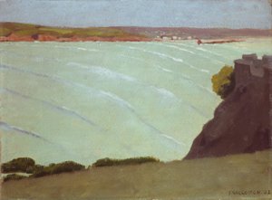 Ústí Seiny od Félix Vallotton