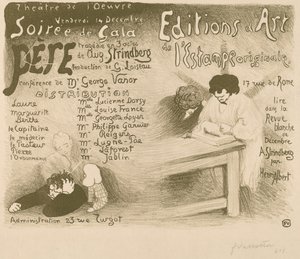 Otec: tragédie ve 3 jednáních od Aug. Strindberg, 1894. od Félix Vallotton