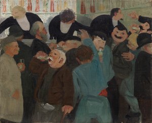 Bistro od Félix Vallotton