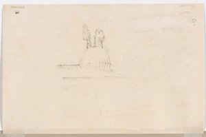Skica pro pavilon u mešity, 1800. od Félix Ziem
