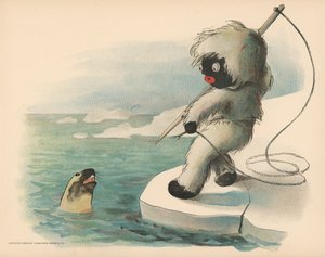 Ilustrace k filmu Golliwoggs Polární dobrodružství