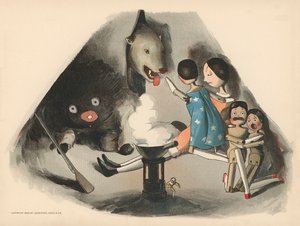 Ilustrace k filmu Golliwoggs Polární dobrodružství