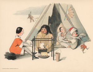 Ilustrace k filmu Golliwoggs Polární dobrodružství