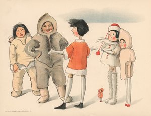 Ilustrace k filmu Golliwoggs Polární dobrodružství