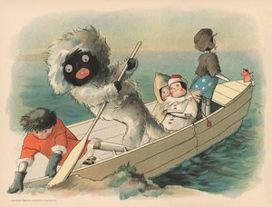 Ilustrace k filmu Golliwoggs Polární dobrodružství