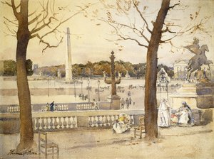 Place de la Concorde od Florence Vincent Robinson
