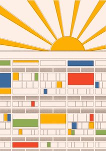 Radiant City, 2021 (digitální) od Florent Bodart