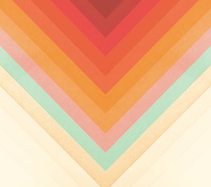 Rainbow Chevrons, 2020 (digitální) od Florent Bodart