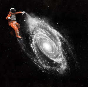Space Art, 2016 (digitální) od Florent Bodart