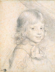Portrét Filipa Savojského jako dítěte, 1660-1670. od Florent de La Mare Richart