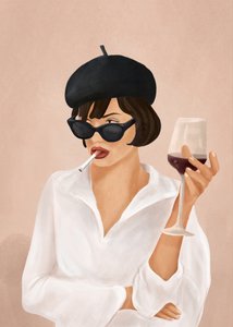 Elegantní dáma ve smokingu od Flow Line