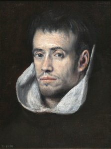 Portrét dominikánského (nebo trinitářského) mnicha od Follower of El Greco