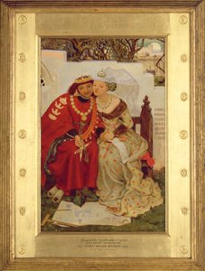 Líbánky krále Reného od Ford Madox Brown