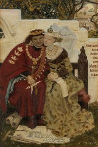 Líbánky krále Reného od Ford Madox Brown