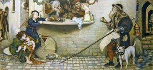 Prohlášení o vahách a mírách od Ford Madox Brown