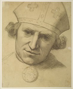 Duch spravedlnosti - Studie pro hlavu biskupa od Ford Madox Brown