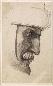 Duch spravedlnosti - Studie pro hlavu barona od Ford Madox Brown