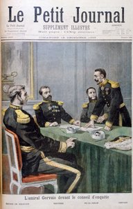 Admirál Gervais před vyšetřovací komisí, 1895 od Fortuné Méaulle