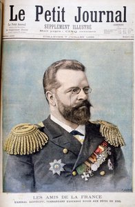 Admirál Nikolaj Skrydlov, ruský námořní důstojník, 1895 od Fortuné Méaulle