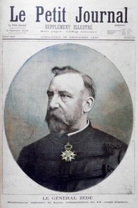 Generál Zede, vojenský guvernér Lyonu, Francie, 1895 od Fortuné Méaulle