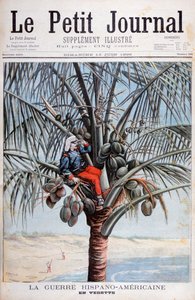 Španělská vyhlídka, španělsko-americká válka, 1898 od Fortuné Méaulle
