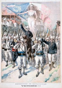 Vítězství!!, Francouzská intervence na Madagaskaru, 1895 od Fortuné Méaulle