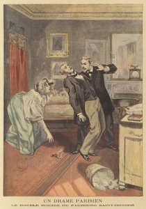 Pařížská tragédie od Fortune Louis Meaulle