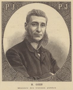 Jules Godin, francouzský ministr veřejných prací od Fortune Louis Meaulle