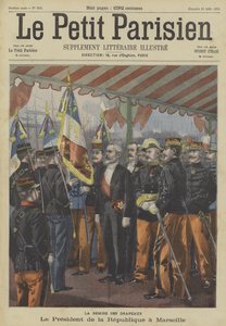 Francouzský prezident Loubet na návštěvě Marseille od Fortune Louis Meaulle