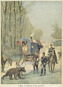 Sčítání cestujících ve Francii, z listu "Le Petit Journal", 5. května 1895 od Fortune Louis Meaulle and Henri Meyer