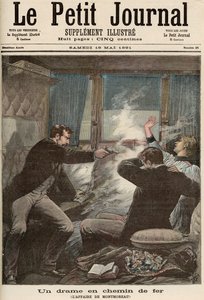 Drama na železnici: z listu "Le Petit Journal", 16. května 1891.