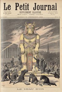 Zlaté tele, z „Le Petit Journal“, 31. prosince 1892