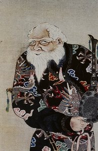Velcí vůdci Ainu osmnáctého století: Itokoi a Šiniči z Akkeši, Čosama z Uraašibetsu a Šonko z Nošappu, zejména ilustrace.