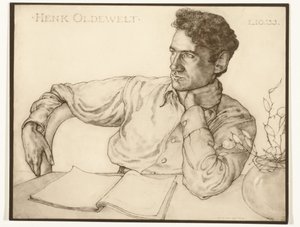 Fotoreprodukce portrétu Henka Oldewelta od Han van der Kop Henk Oldewelt 1.10.