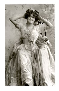 Marie Studholme 1875-1930, anglická herečka, 1900.