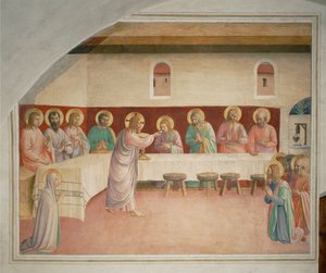 Cella 35: Poslední večeře od Fra (c.1387-1455) Angelico