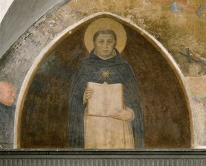 Svatý Tomáš Akvinský od Fra (c.1387-1455) Angelico