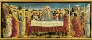 Das Begräbnis der Jungfrau, um 1434-35 von Fra (c.1400-55) Angelico